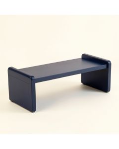 Shore Crossing Indoor Bench - Navy (synthetic illustration; no displayed measurements)