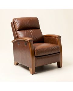 Beniamino 34 '' Wide Faux Leather Power Lift Assist Ergonomic Recliner With Massager (synthetic illustration; no displayed measurements)