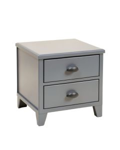 Hollywood Loft 2 Drawer Nightstand (synthetic illustration; no displayed measurements)