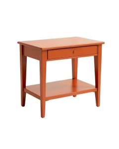 Birch Bluff Side Table - Terracotta (synthetic illustration; no displayed measurements)
