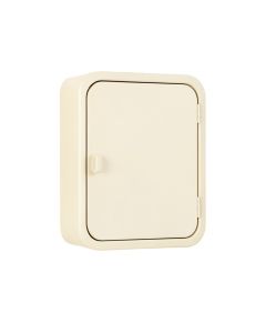 Ridge Arc Wall-Mounted Laundry Cabinet - Ivory