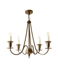 Freeburg 5 - Light Candle Style Drum Chandelier (synthetic illustration; no displayed measurements)