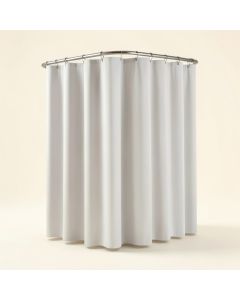 Escarpita Heavy Grommet Plastic Solid Shower Curtain Liner (synthetic illustration; no displayed measurements)