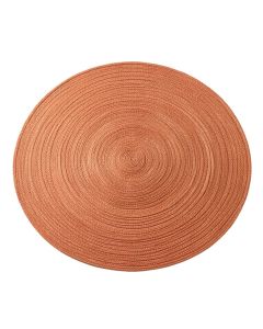 Brook Bluff Round Area Rug - Terracotta (synthetic illustration; no displayed measurements)