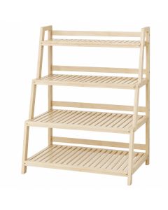 Hazel Canyon Empty Seed-Starting Shelving Unit Without Lights - Ivory