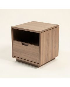 Arsenault End Table With Storage (synthetic illustration; no displayed measurements)