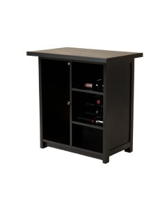 Hazeline Bar With Wine Storage