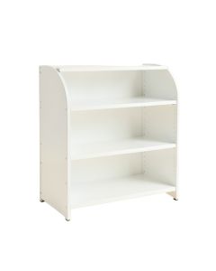 Dawn Arc Desktop Shelving Unit (synthetic illustration; no displayed measurements)