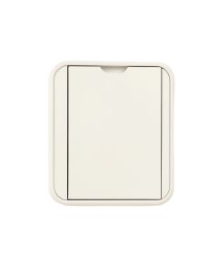 Slate Dale Wall-Mounted Laundry Cabinet - White