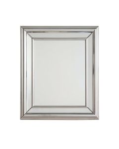 Apollo Tile 3 '' X 12 '' Antique Mirror Glossy And Beveled Glass Tile For Kitchen