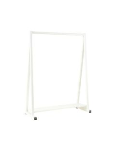 Harbor Canyon Empty Garment Rack - White