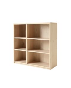 Heath Crest Freestanding Bookcase - Beige