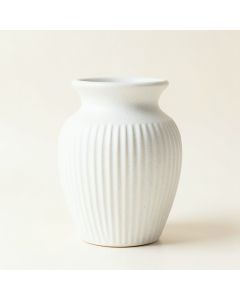 Shore Bridge Empty Decorative Vase - White (synthetic illustration; no displayed measurements)
