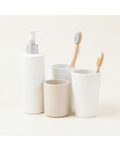 Tanya Resin 9 Piece Bathroom Accessory Set (synthetic illustration; no displayed measurements)