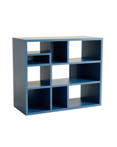 Cliff Field Desktop Shelving Unit - Blue (synthetic illustration; no displayed measurements)