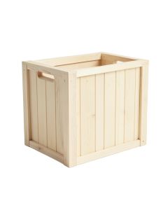 Pine Crossing Closed Outdoor Storage Box - Ivory (synthetic illustration; no displayed measurements)