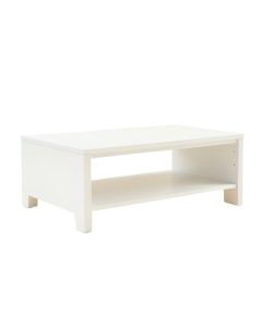 Bay Bridge Coffee Table - White (synthetic illustration; no displayed measurements)