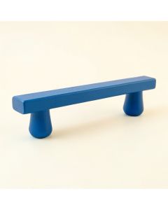 Wren Bridge Cabinet Handle Without Packaging - Blue (synthetic illustration; no displayed measurements)