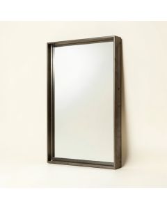 Porto Industrial Accent Mirror (synthetic illustration; no displayed measurements)