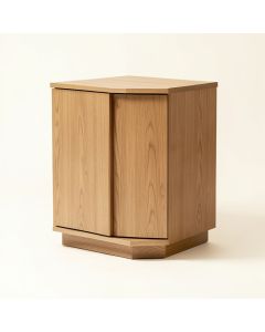 Cowen 2 Door Corner Accent Cabinet (synthetic illustration; no displayed measurements)