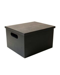 Reed Bend Low Toy Storage Unit - Black (synthetic illustration; no displayed measurements)