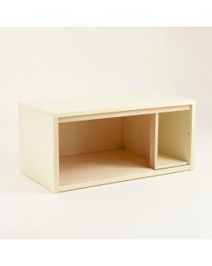 Meadow Branch Shoe Storage Bench - Cream (synthetic illustration; no displayed measurements)