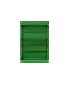 Dune Crest Empty Wall-Mounted Tool Organizer Panel - Green (synthetic illustration; no displayed measurements)