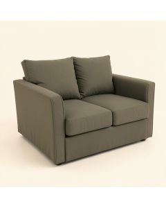 Double Sided Box Cushion Loveseat Slipcover (synthetic illustration; no displayed measurements)