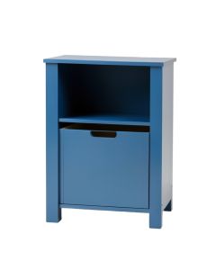 Elm Bluff Freestanding Pull-Out Hamper Cabinet - Blue (synthetic illustration; no displayed measurements)