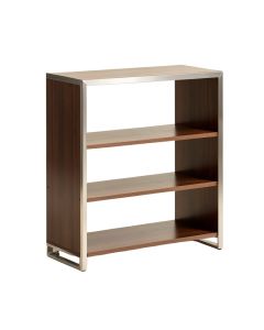 70 '' H X 80.7 '' W Stainless Steel Etagere Bookcase