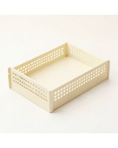 Rowan Dale Empty Under-Desk Cable Tray - Cream (synthetic illustration; no displayed measurements)