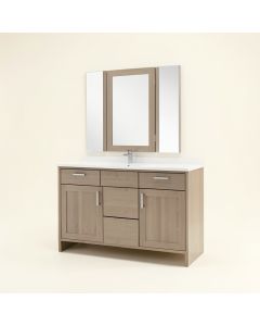 Deherrera 48 '' Single Bathroom Vanity Set (synthetic illustration; no displayed measurements)