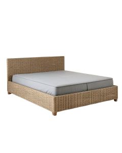 Driftwood Woven Standard Bed (synthetic illustration; no displayed measurements)