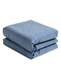 Weather Report Raindrops Duvet Cover Set (synthetic illustration; no displayed measurements)