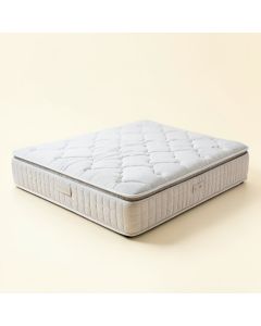 Savile Row 13.5 '' Plush Pillow Top Hybrid Mattress (synthetic illustration; no displayed measurements)