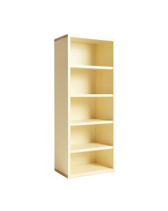Flint Bend Narrow Cubby Tower - Cream (synthetic illustration; no displayed measurements)