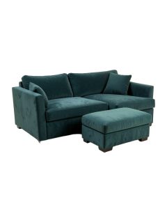 Preece 115 '' Wide Reversible Sleeper Sofa & Chaise With Ottoman