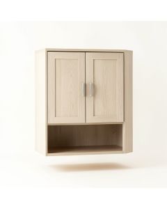 Dune Crossing Wall-Mounted Laundry Cabinet - Beige (synthetic illustration; no displayed measurements)