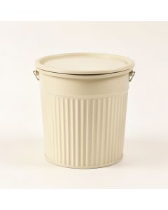 Brook Crest Closed Garden Compost Bin - Ivory (synthetic illustration; no displayed measurements)