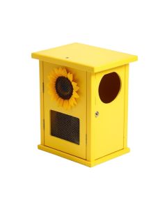 Matik Sunflower 11.5 In X 11.5 In X 4 In Birdhouse (synthetic illustration; no displayed measurements)