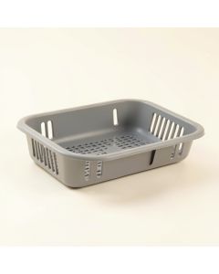 Dawn Fold Empty Under-Desk Cable Tray - Gray (synthetic illustration; no displayed measurements)