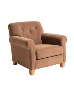 Roselia 26 '' Wide Tufted Polyester Armchair (synthetic illustration; no displayed measurements)