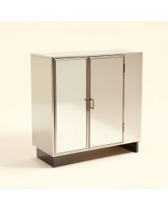 Nalley 2 Door Mirrored Accent Cabinet (synthetic illustration; no displayed measurements)