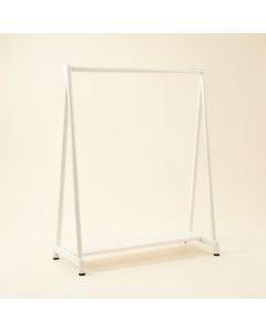 Brook Arc Empty Garment Rack (synthetic illustration; no displayed measurements)