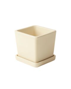 Shore Bridge Empty Planter - Cream (synthetic illustration; no displayed measurements)