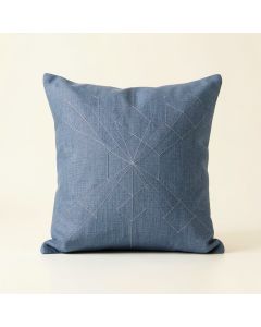 Willow Bluff Filled Accent Pillow - Blue (synthetic illustration; no displayed measurements)
