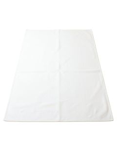 Cove Branch Rectangular Area Rug - White (synthetic illustration; no displayed measurements)