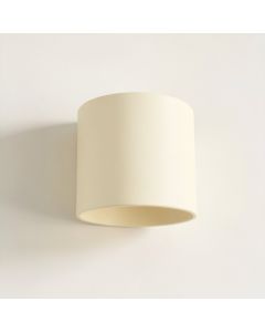 Field Canyon Wall Sconce Mounted On A Plain Wall - Cream (synthetic illustration; no displayed measurements)