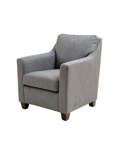Bennith Upholstered Parsons Chair In Gray