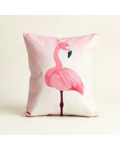 Flamingo Graphic Art (synthetic illustration; no displayed measurements)